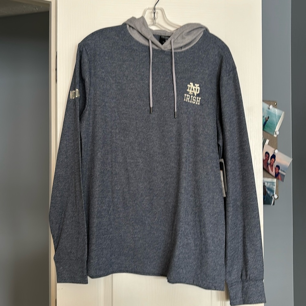 Notre Dame pull over size medium